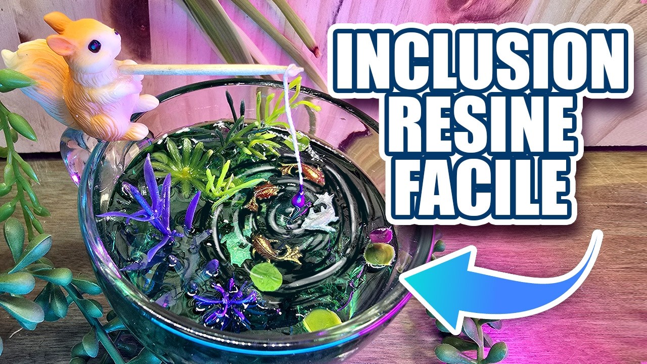 INCLUSION RÉSINE : 8 ERREURS À EVITER ( Epoxy et UV )+ Test de la machine bubble remover de Resiners