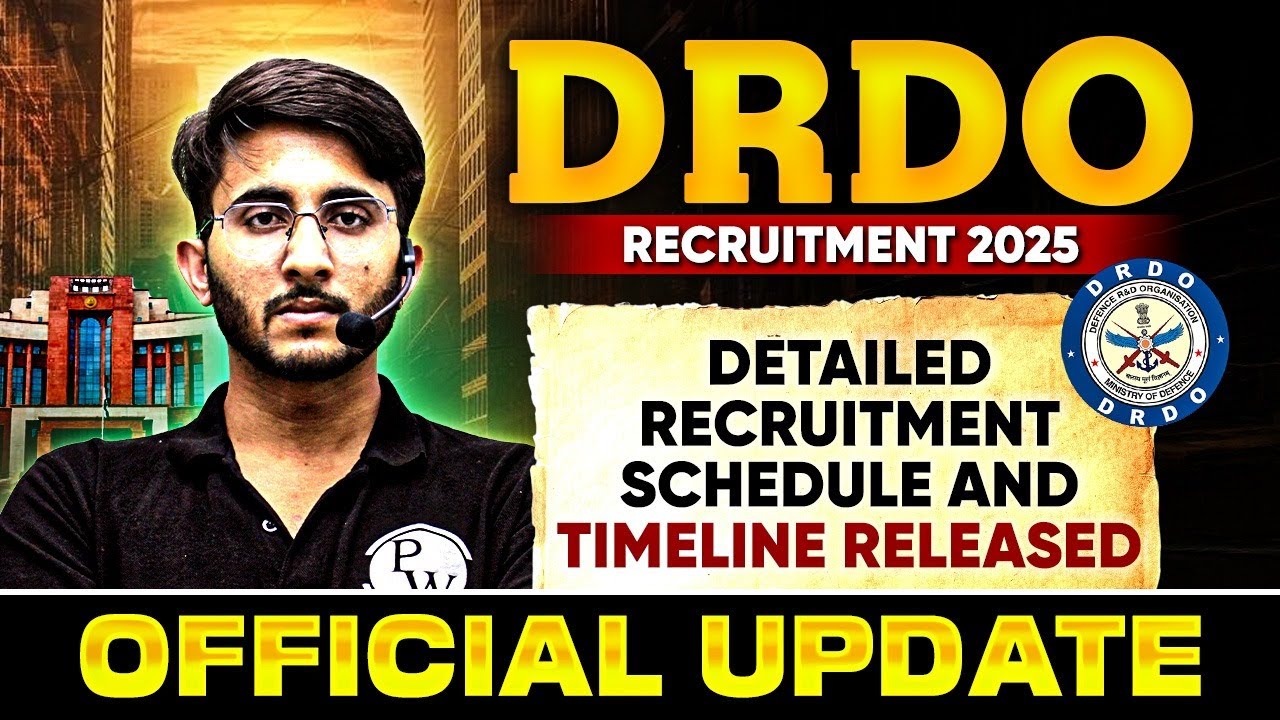 DRDO Scientist Recruitment 2025 | Complete Schedule | Interview Dates | Result Dates Announced