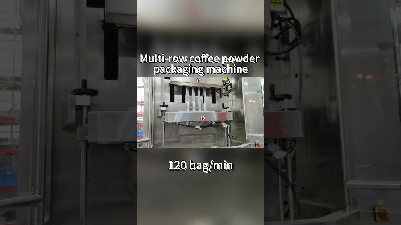 Multi-Lane Coffee Powder Automatic Packaging Machine | High-Speed Sachet Packing