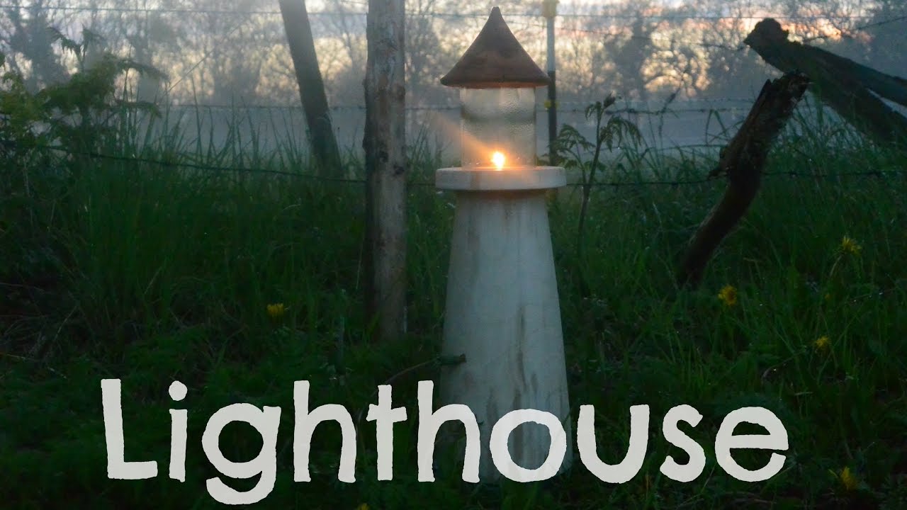 Turning Lighthouse / Leuchtturm drechseln