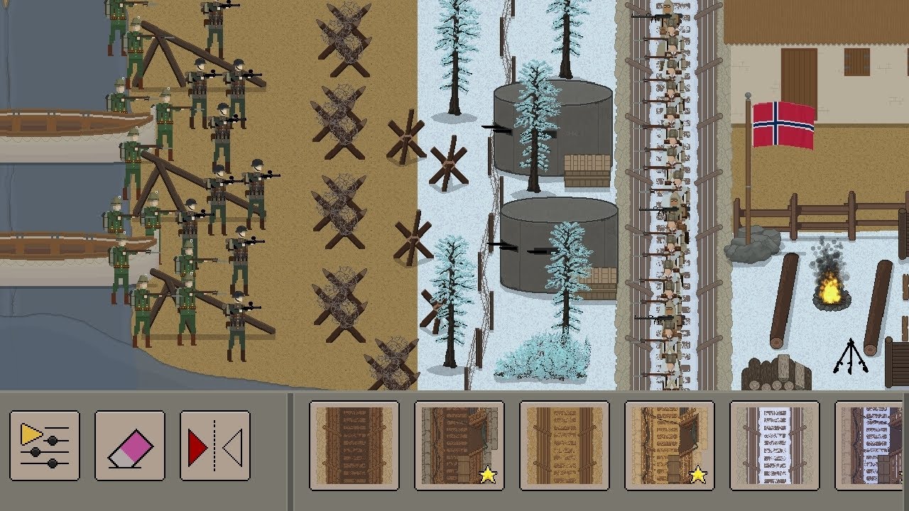 Battle of Narvik 1940 in trench warfare 1917 remake
