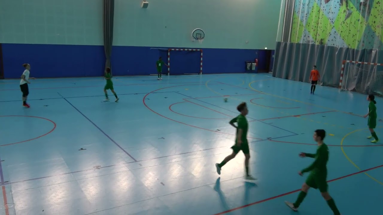 Futsal u15 inter ligues 1er match ligue méditerranée amical contre Toulon Elite Futsal u17