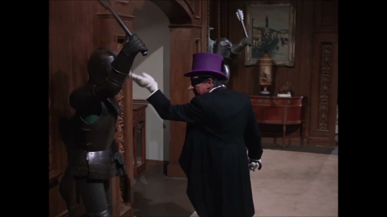 Penguin Invades Wayne Manor
