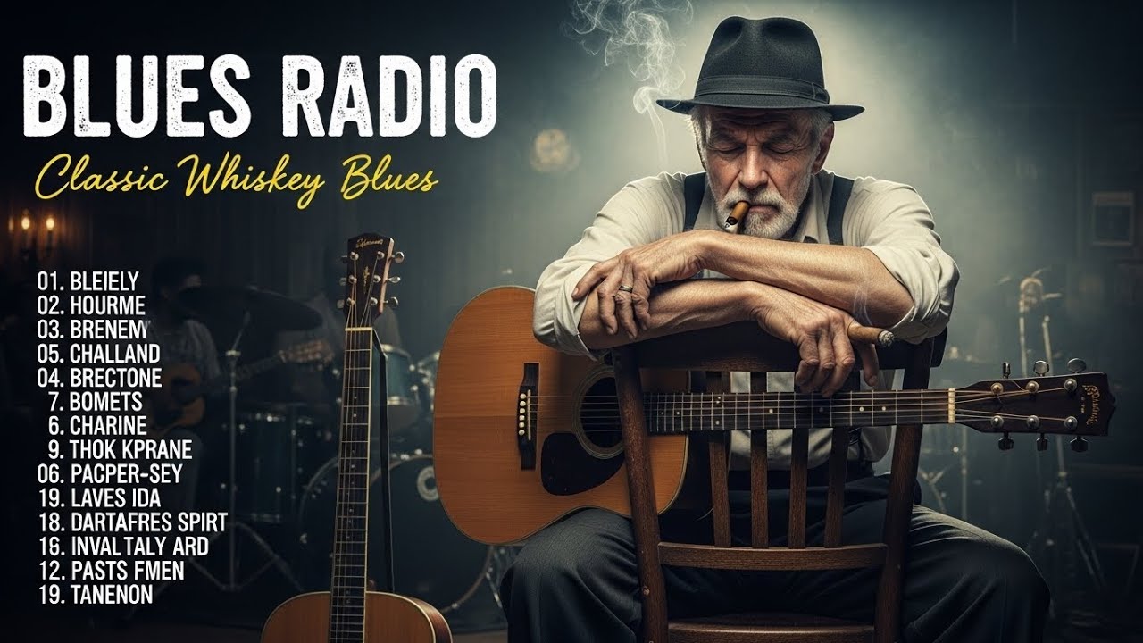 Midnight Chicago Blues – Relaxing Soulful Guitar Night Slow Blues Vol.175