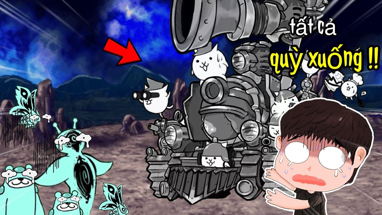 SINH VẬT NGOÀI HÀNH TINH BÓ TAY TRƯỚC UBER MỚI CỦA TÔI | the battle cats #thaikuto #thebattlecats