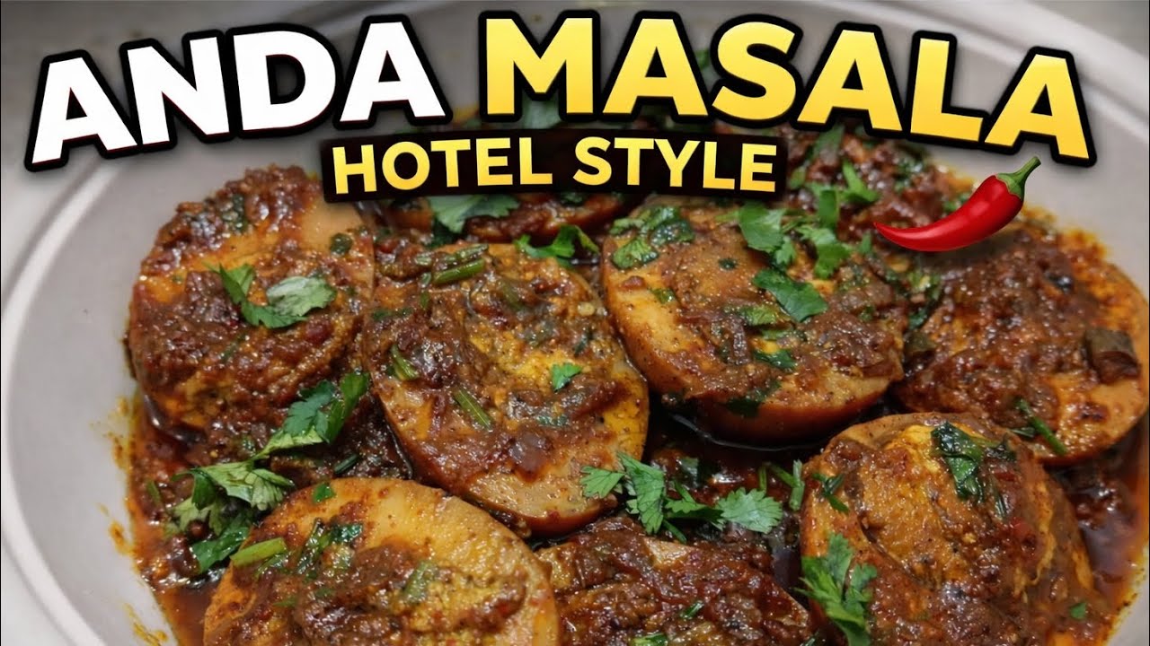होटल स्टाइल अंडा मसाला रेसिपी| Hotel style Anda Masala recipe | #cooking #YTvideo #eggrecipe