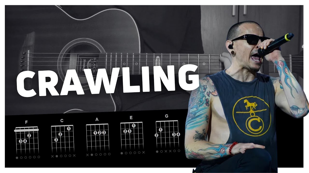 Crawling (Linkin Park) - Easy Guitar Tutorial