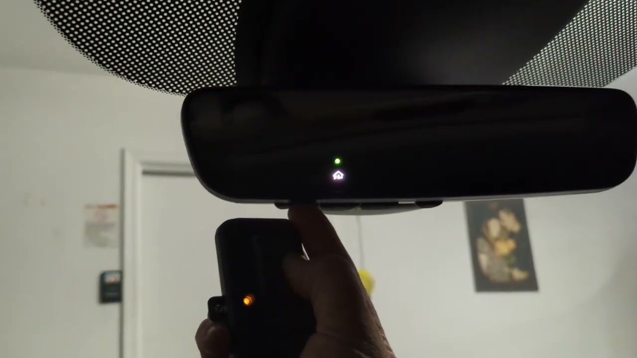 Program Honda Home Link Garage Door Opener Using Remote to Garage Door Opener