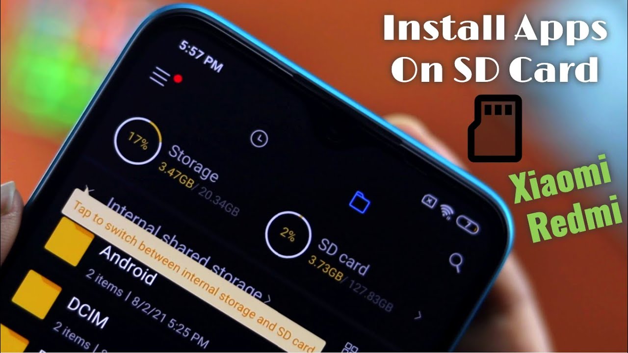 Redmi How to Install Apps in SD Card from the Play Store!