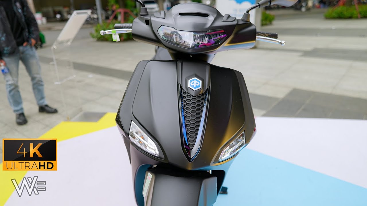 2025 PIAGGIO LIBERTY S 125i Nero Meteora / Đen Nhám - Walkaround