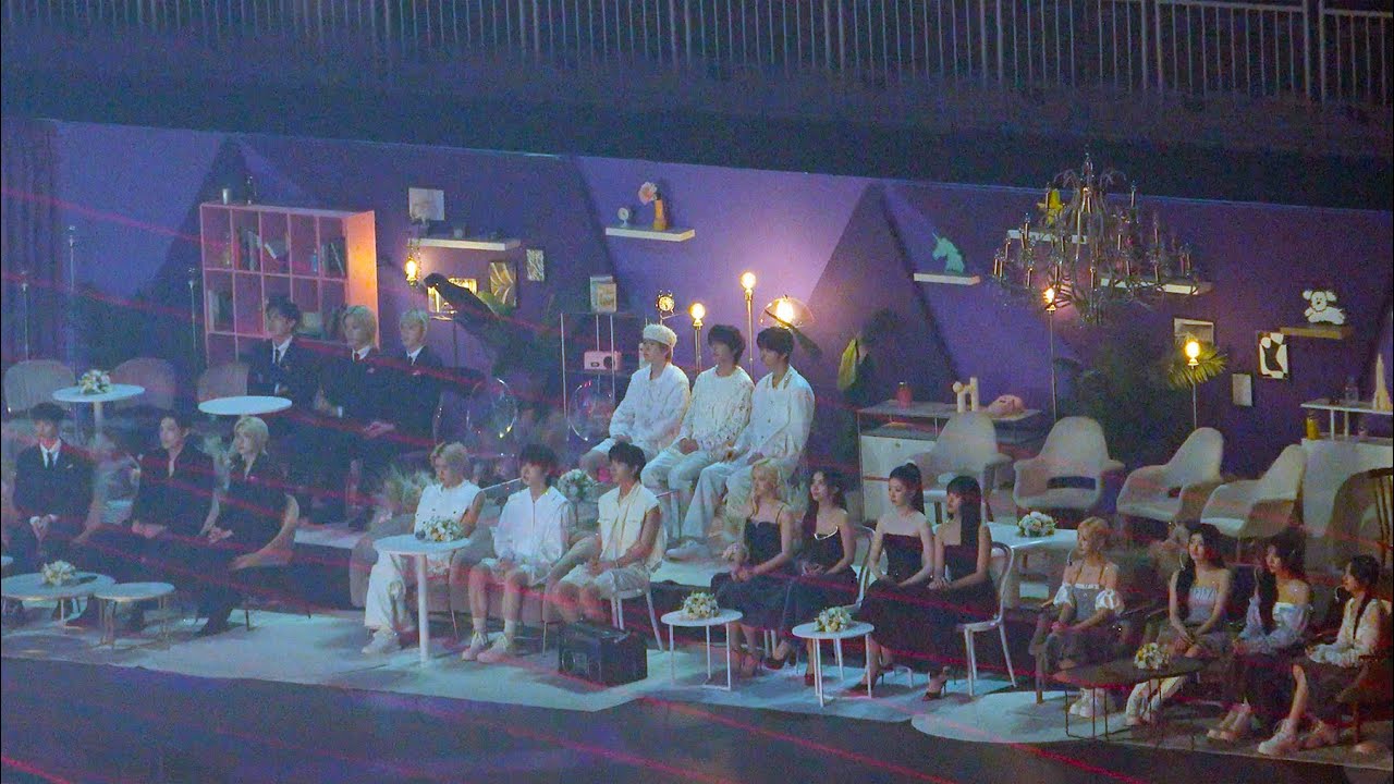 FIFTY FIFTY  'Pookie' stage  Reaction (i-dle, NCT WISH, P1Harmony ) Fancam