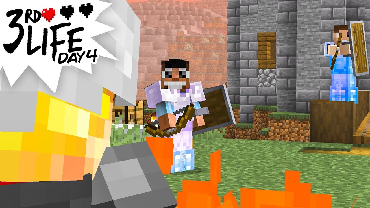 Minecraft 3rd Life: День 4 — Наконец-то в плюсе
