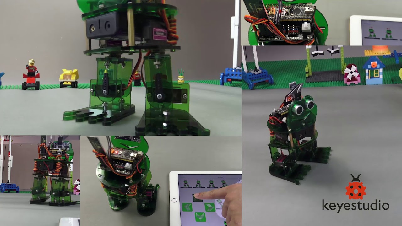 KS0446 Frog Robot Demo