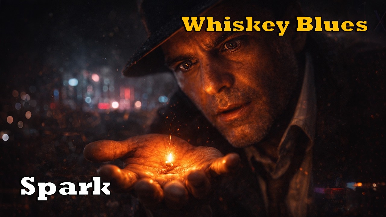 SPARK | Slow & Smooth Noir Whiskey Blues | Lyric Video