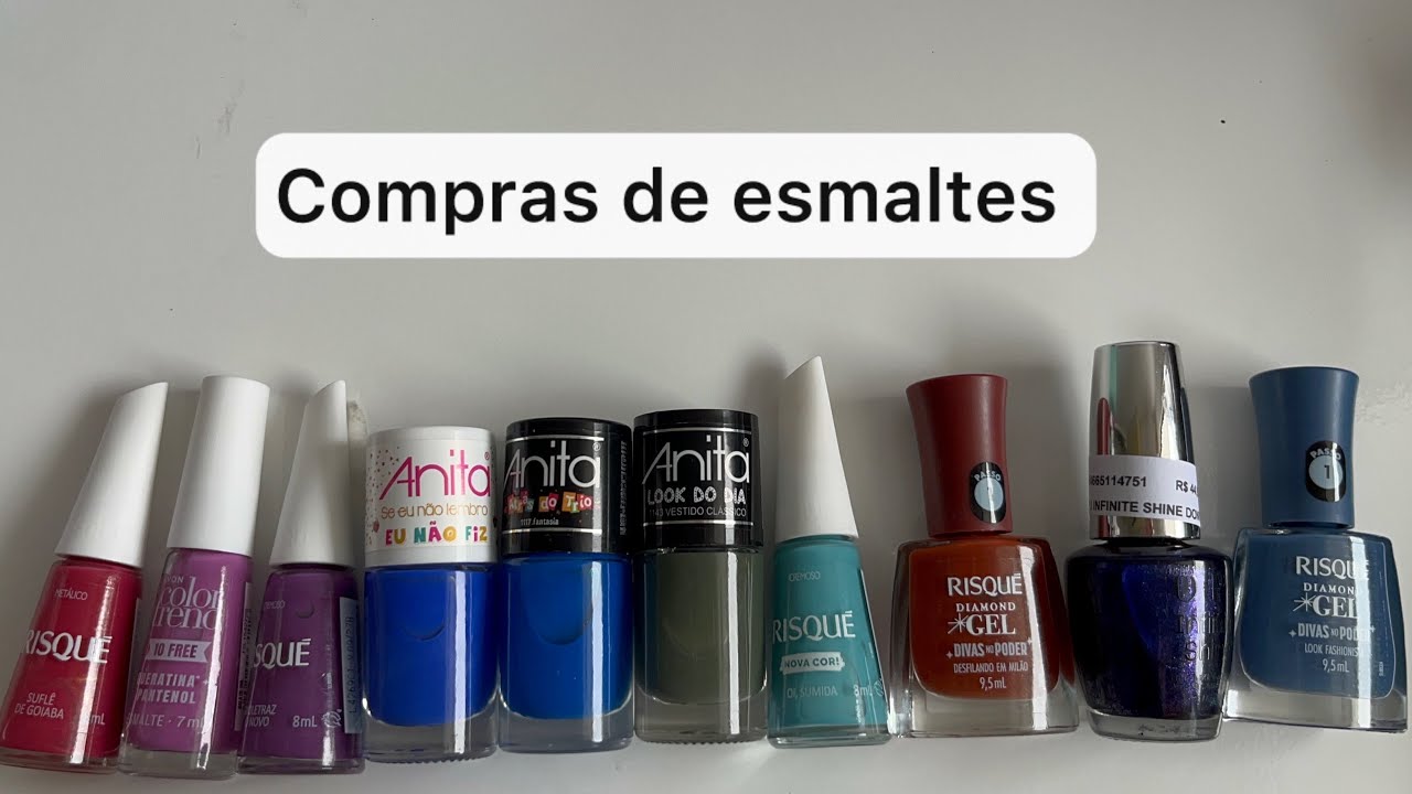 Compras de esmaltes Abril de 2025