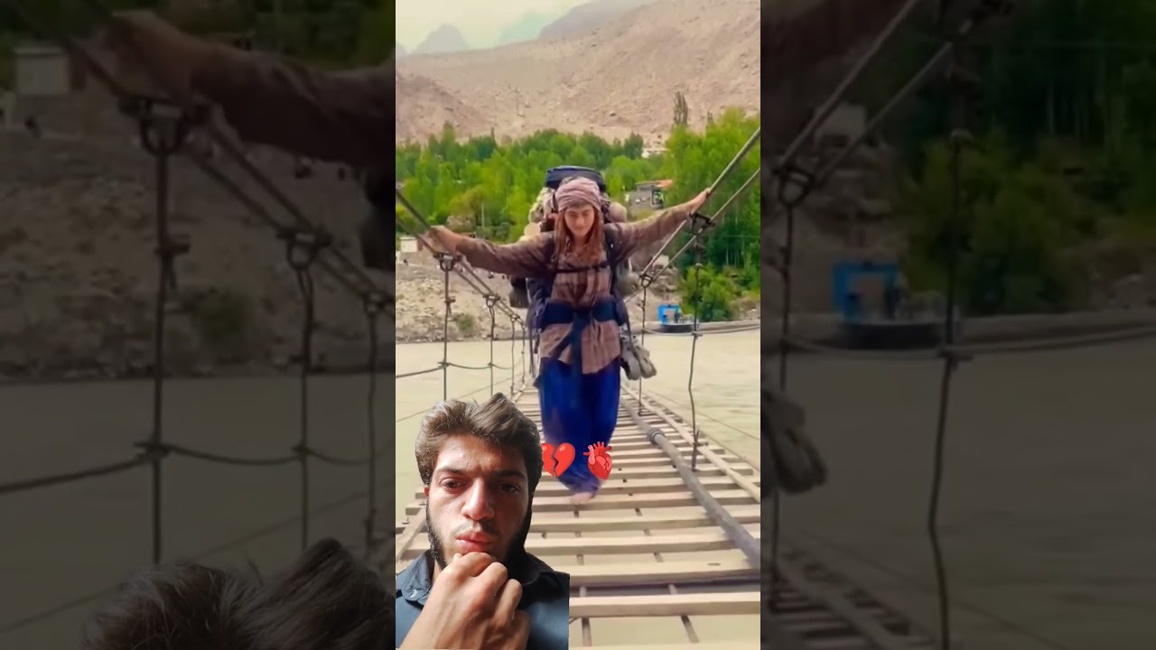 Axel pons and her girlfriend in Gilgit baltistan 💔 #axelpons #viralshorts