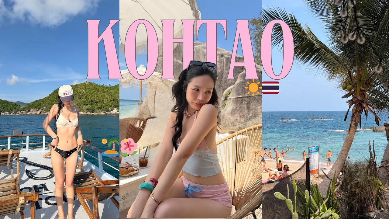 🏝️🇹🇭 KOHTAO เที่ยวเกาะเต่าทะเลใต้สวยเหมือนไม่มีอยู่จริง ￼l Frennicha 