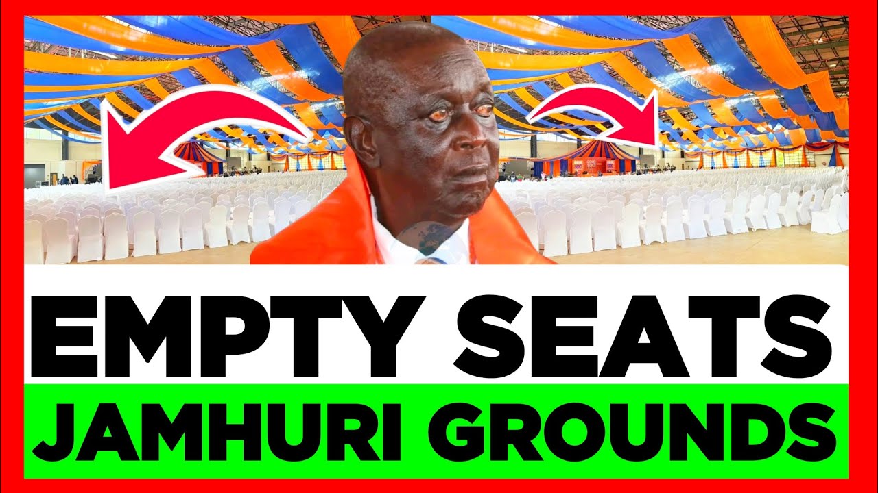 OBURU KWISHA! ODM MPs BOYCOTT Oburu's NDC Meeting in Jamhuri Grounds Nairobi Today