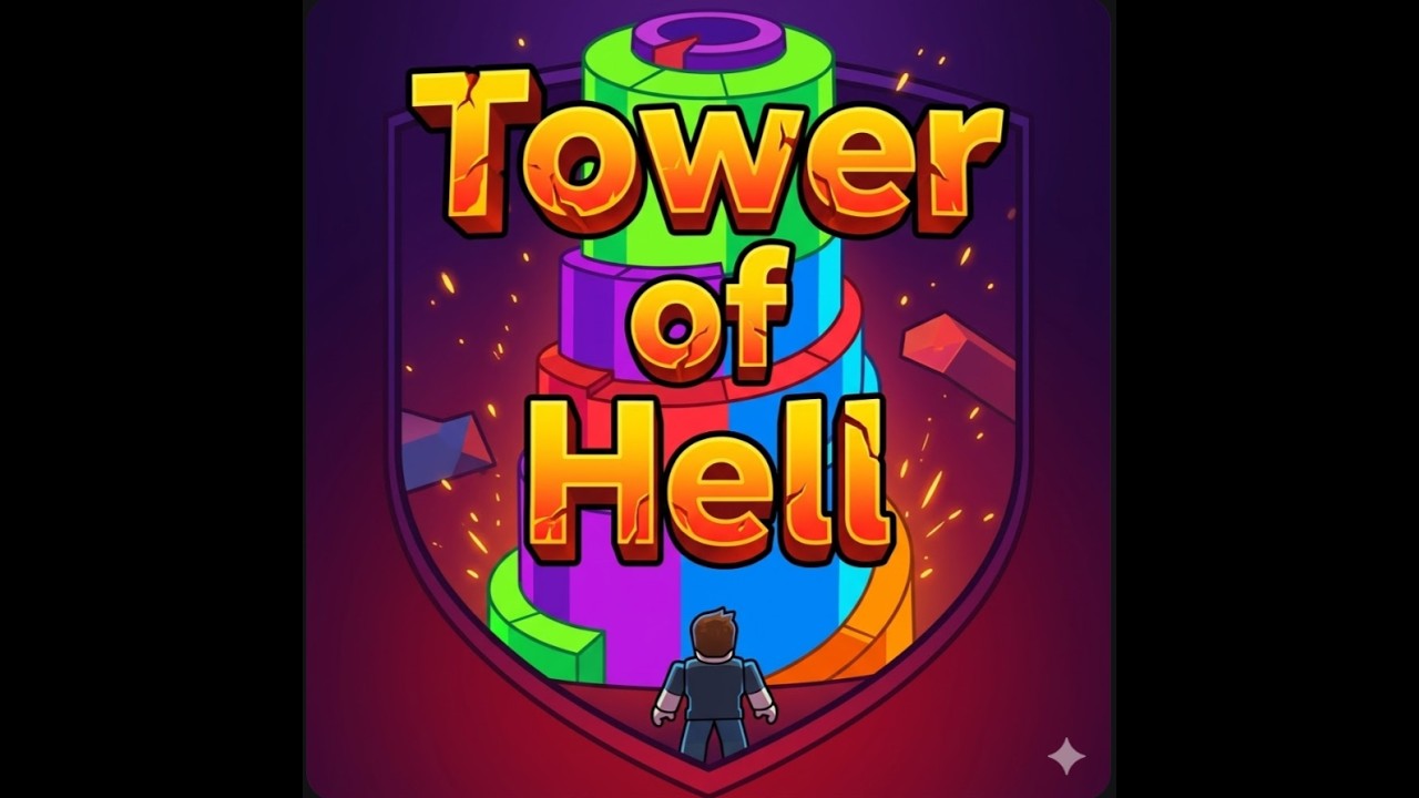 ROBLOX😁Tower Of Hell😵‍💫💀😵!