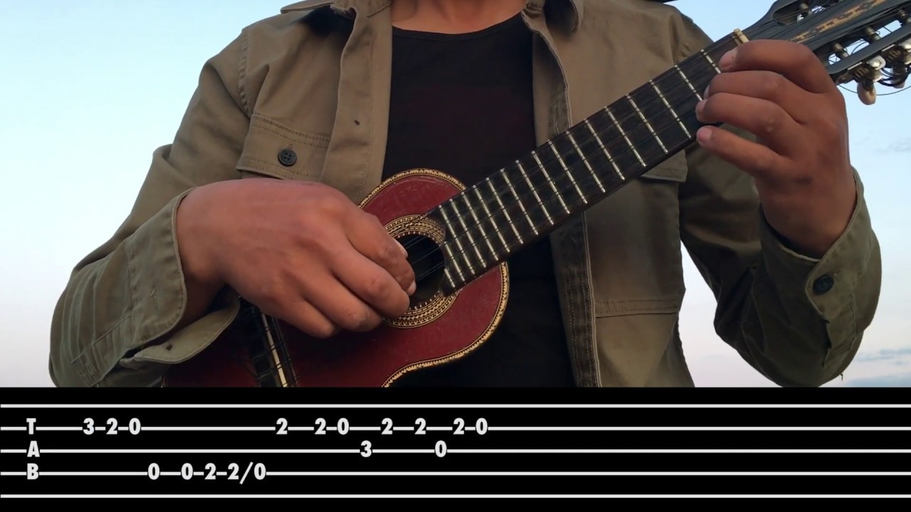 Te vas y no volver&aacute;s - Urbande (Cover Charango+Tabs)