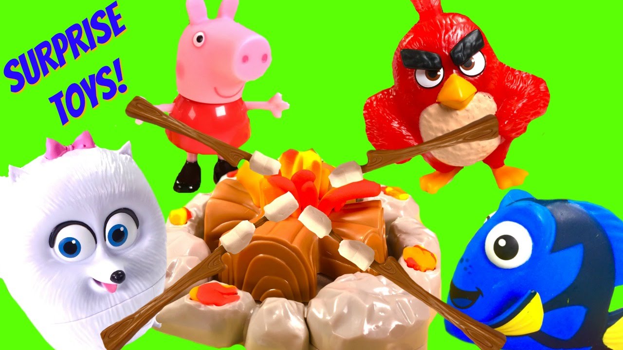 Play Doh Campfire Picnic With Secret Life of Pets