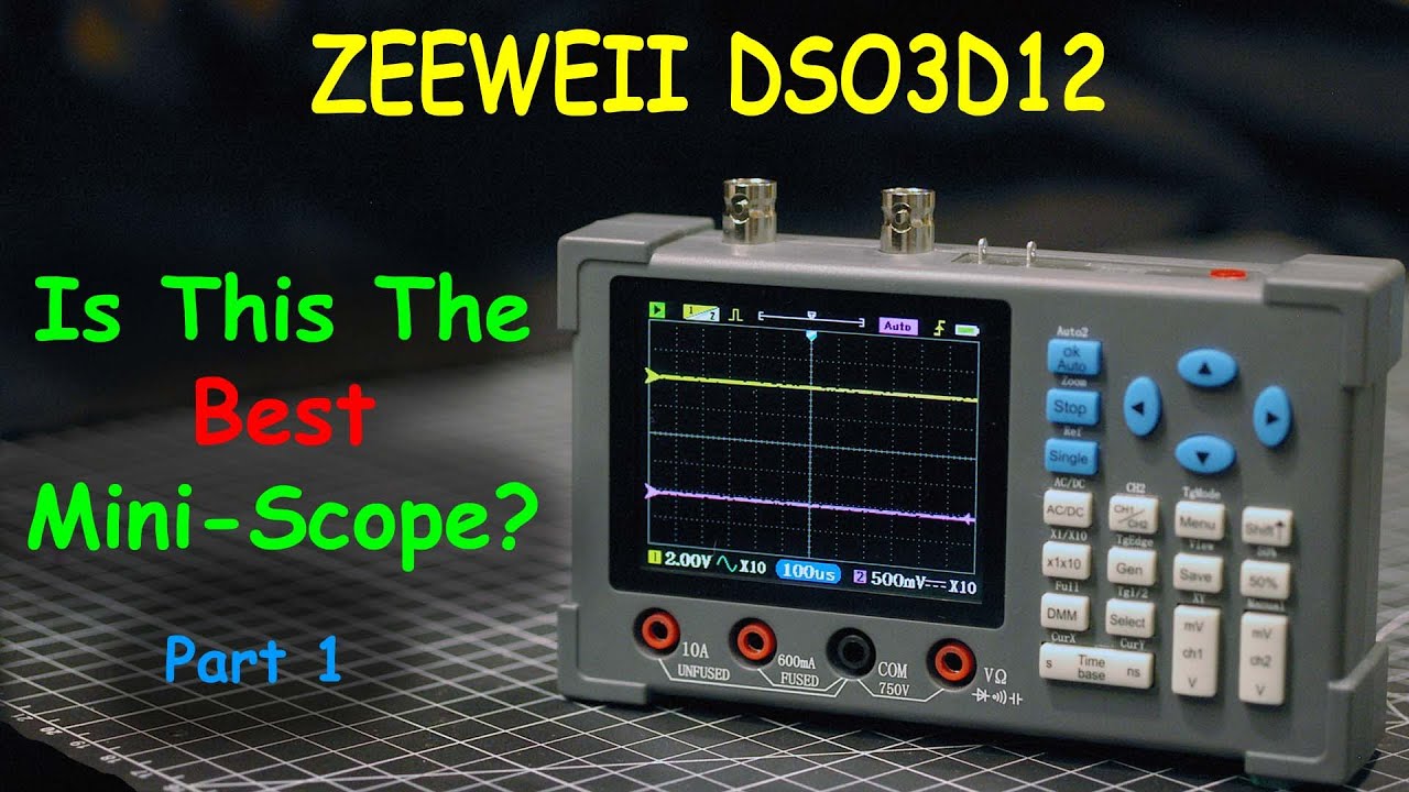 Uni-Byte 0177 — Подробный обзор ZEEWEII DSO3D12: Часть 1 из 3