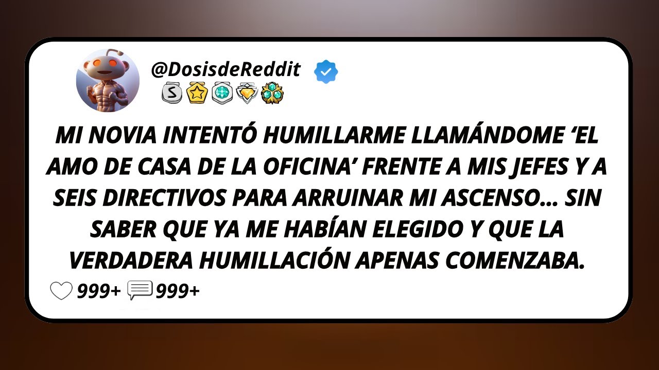 Mi Novia Intentó Humillarme Llamándome ‘El Amo De Casa De La Oficina’ Frente A Mis Jefes Y A...