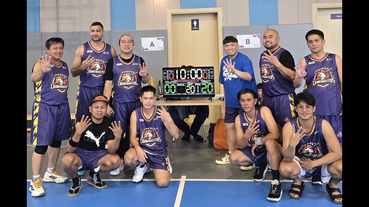 ALEC DXB Basketball Tournament 2026 Game 4 - Winner by Default TARGET Engineering Const. Co.