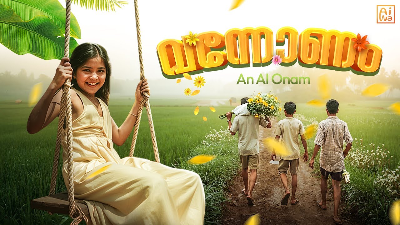 Vannonam 🌸- An AI Onam | Shameem Rahman | Govind Velayudh | Malayalam AI Video Song | AiWa Originals