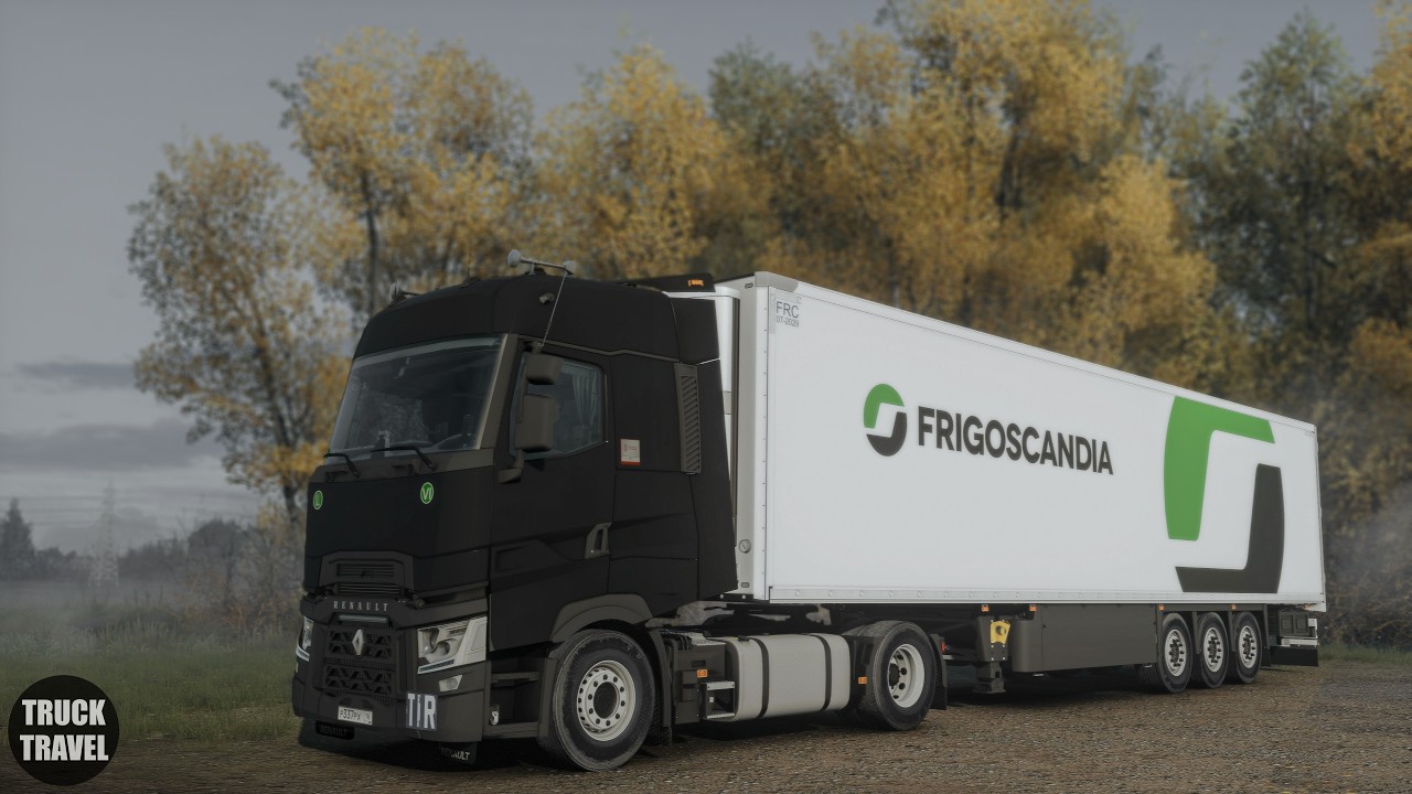 [ETS2 1.57] Realistic Driving Renault T 480 | SibirMap | PNG 1.15.6+Reshade | POV Drive 4K+Wheel Cam