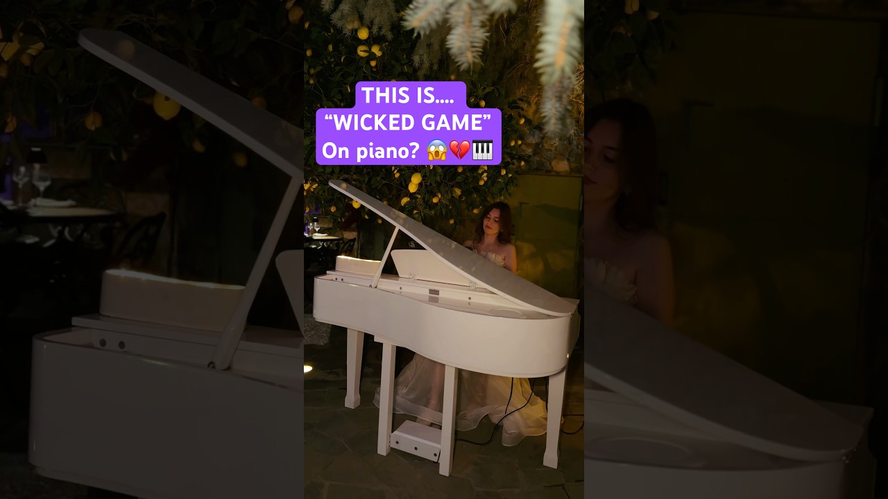 Wicked game on piano 💔🎹 #piano #pianocover #music #cover #pianomusic