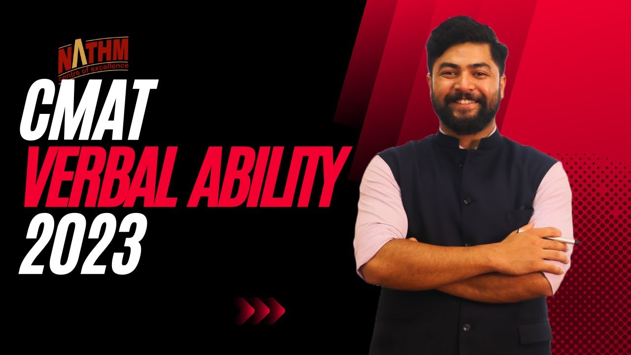 CMAT 2023 |  Verbal Ability Model Set | Tips and Tricks by Sujan Pariyar | NATHM