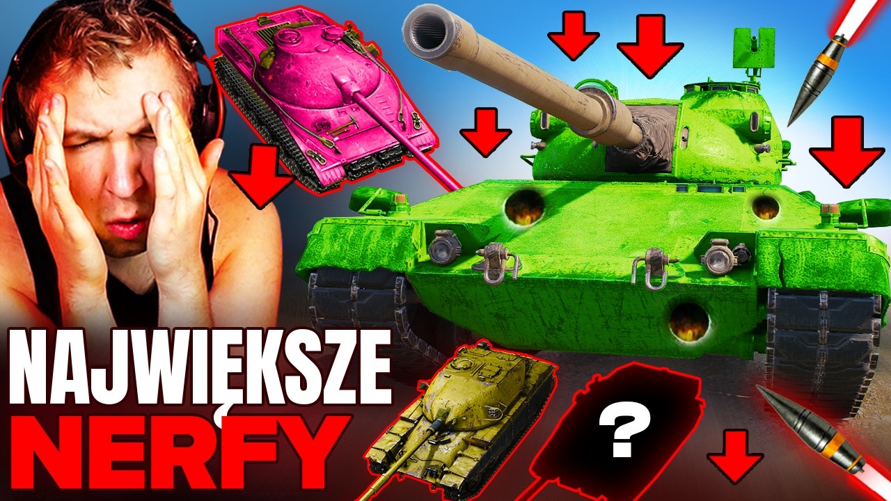 WG PRZEGIĘŁO! TE NERFY ZNISZCZYŁY TE CZOŁGI!