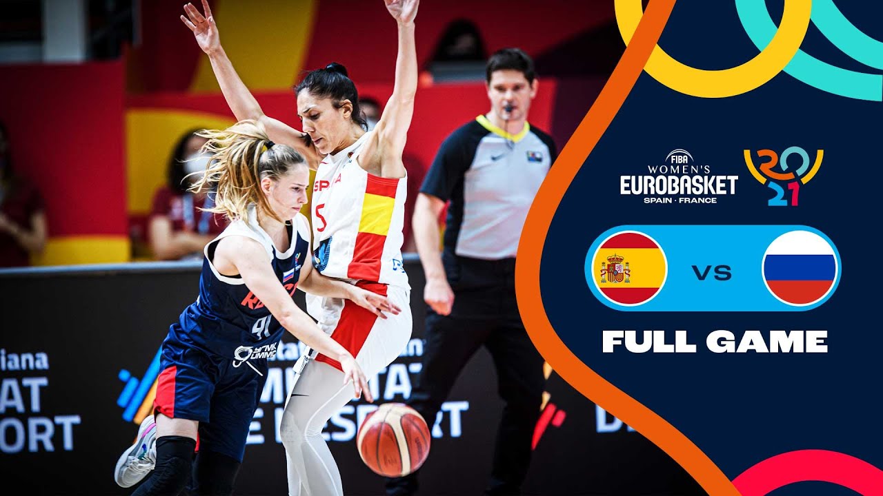 Spain v Russia | Full Game - FIBA Women's EuroBasket 2021 Final Round