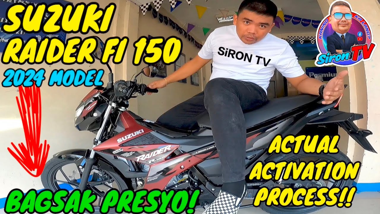 MURA PALA DITO | 2024 SUZUKI RAIDER FI 150 | ACTUAL ACTIVATION PROCESS