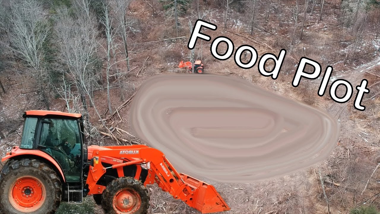 Clearing Brush for A New Food Plot! (Kubota M5 - 111)
