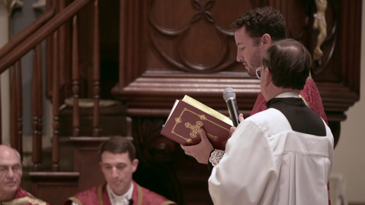 Solemn Mass of the Most Precious Blood July 1 2019 St  Patrick's Church