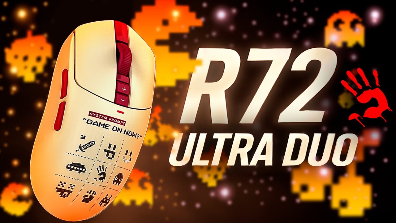 Обзор беспроводной мыши Bloody R72 Ultra DUO