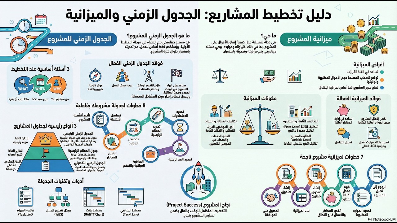 7- تخطيط المشروع، مخططك للنجاح - Project Planning: Your Blueprint for Success