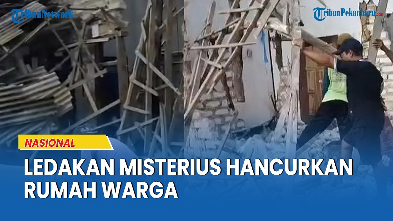 Ledakan Misterius Hancurkan Sebuah Rumah Warga di Sumenep