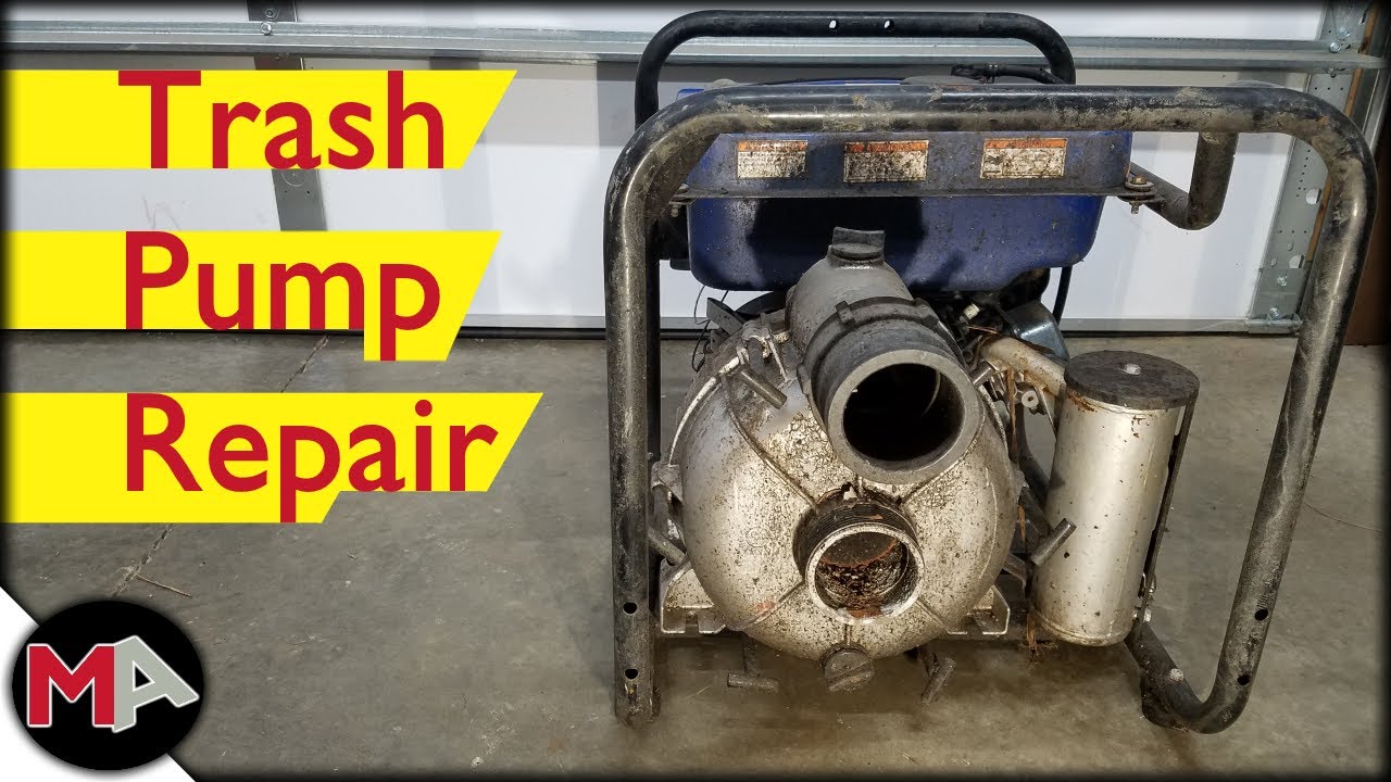 Repairing a Trash Water Pump