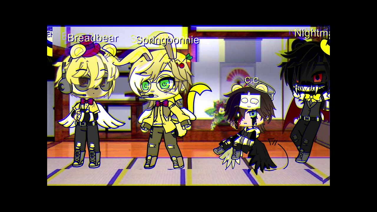 C.C. stuck in a room with Springbonnie and Fredbear  /≠Itz_Shadow_FNaF≠/