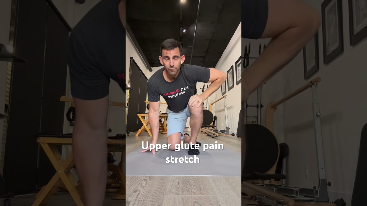 The Surprising Stretch for Upper Glute Pain Relief