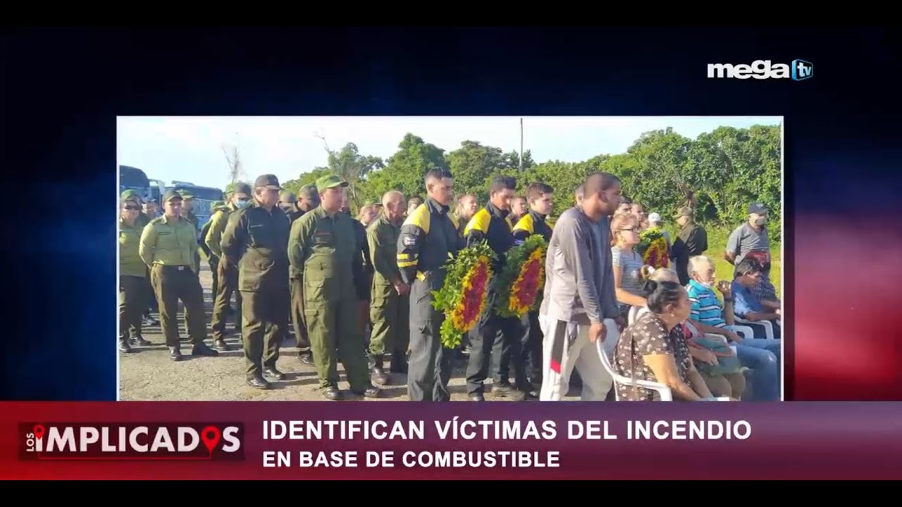 Identifican víctimas del incendio en base de combustible de supertanqueros en Matanzas