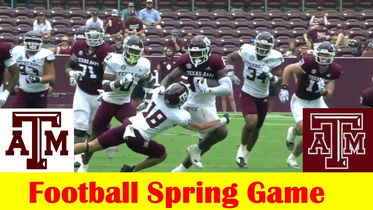 Team Maroon vs Team White, 2024 Texas A&M Football Spring Game
