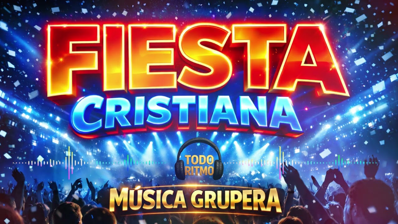 FIESTA CRISTIANA.  ESTAMOS DE FIESTA CON JESUS. PODEROSO MIX DE COROS.