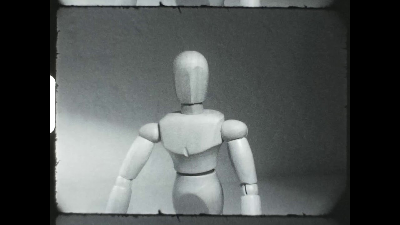 bonhomme ! (Super8 stop motion)