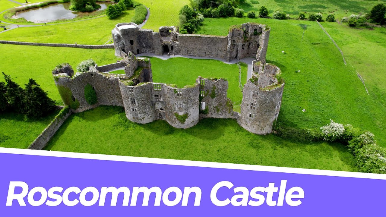 Roscommon Castle | Co. Roscommon | Ireland  - DJI Air 2S Drone Video 4K