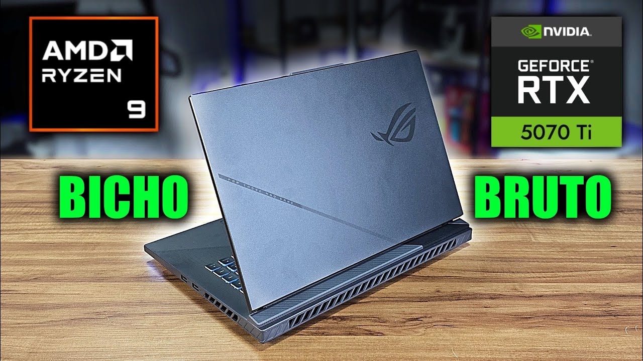 ESSE NOVO ROG STRIX G16 É TANQUE DE GUERRA, DESEMPENHO DE SOBRA EM TUDO!