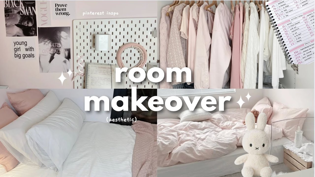 📦🎀 THE ULTIMATE DREAM ROOM MAKEOVER!! | fyp room, pink coquette, ikea shopping